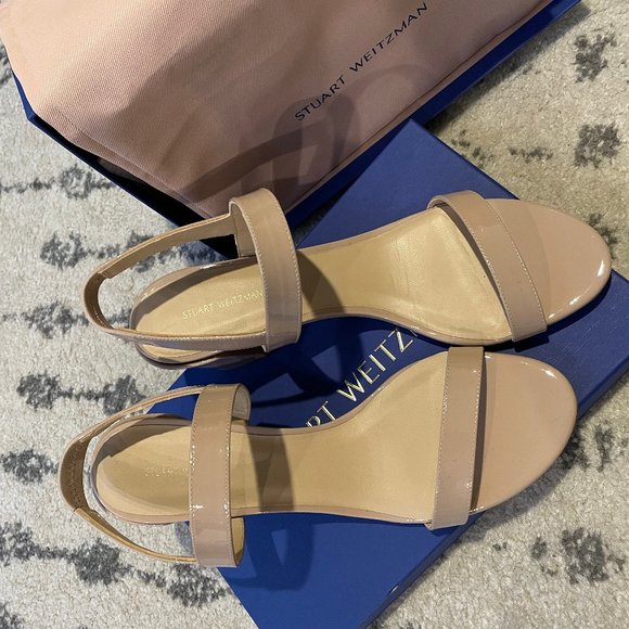 Stuart Weitzman Block Heel Sandal (New) - Picture 2 of 4